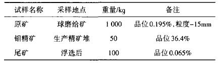 某钼矿磨选工艺流程的研究与改造