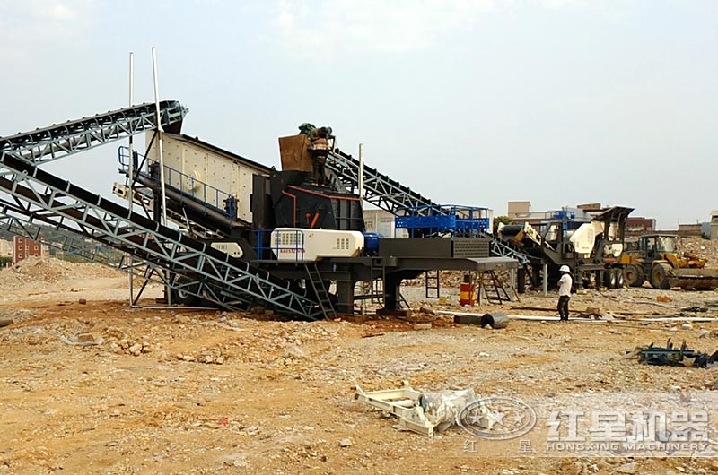 二合一配置建筑垃圾再利用设备