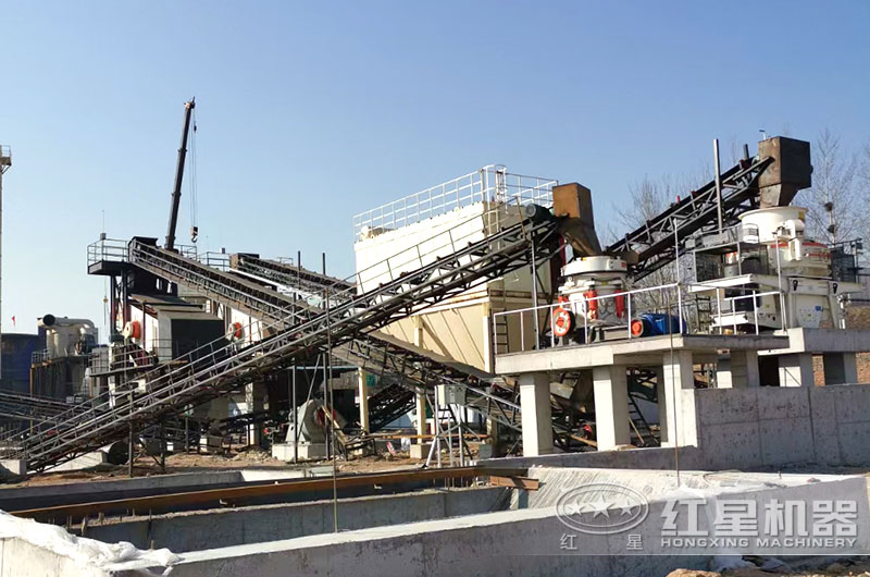 江苏客户日产3000吨制砂生产线